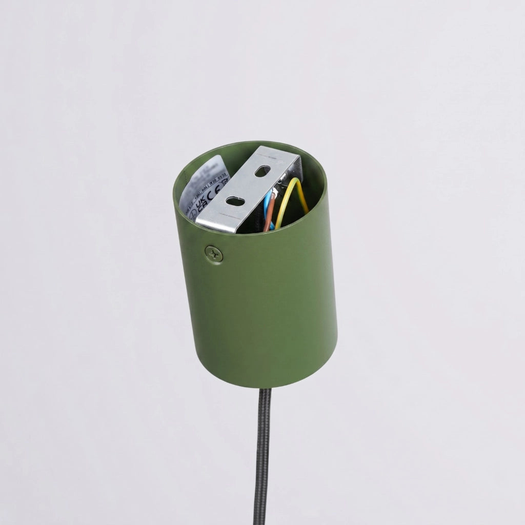 Lampada a sospensione NOX 25 verde oliva