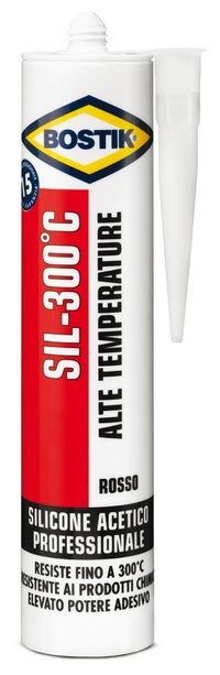 bostik silicone alte temperature sil 300 cart. 300 ml cod:ferx.88944