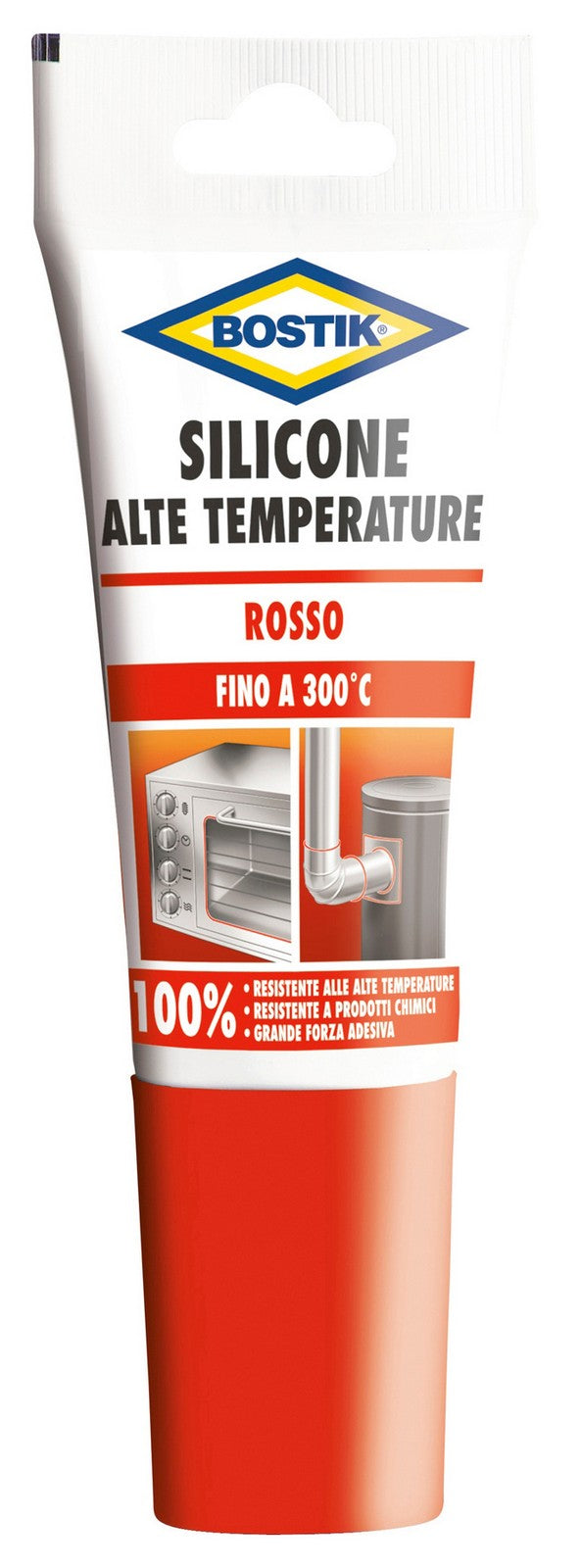 bostik silicone alte temperature sil 300 tubetto  60 ml cod:ferx.88945