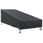 Copertura per mobili da esterno Nero 195 x 76 x 82 cm