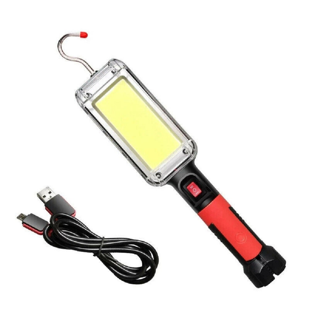 Trade Shop - Lampada Torcia Lavoro Base Calamitata Portatile 20w Led Ricaricabile 8859-b -