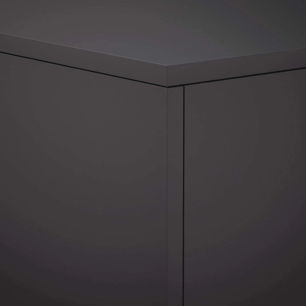 Supporto per piante Nero 30 x 30 x 80 cm Acciaio 8012488