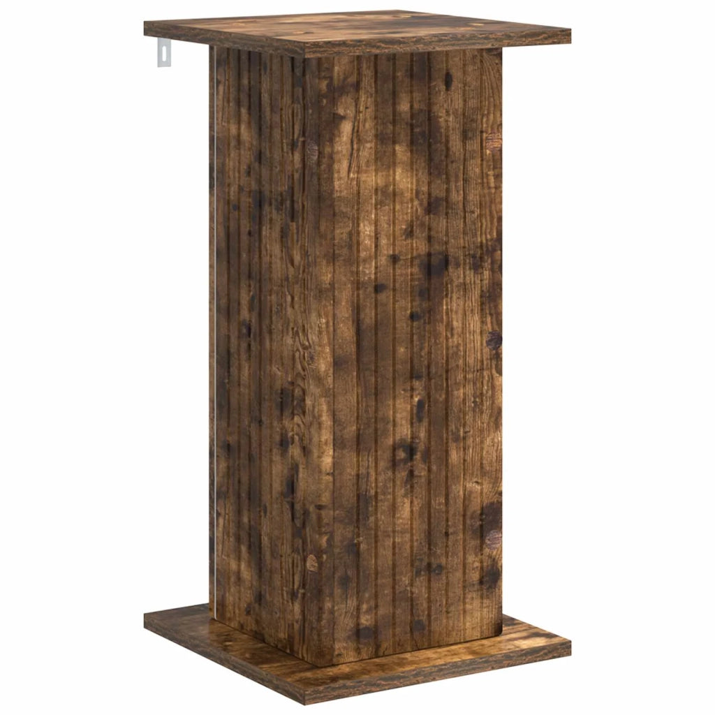 Supporto per piante Rovere Fumo 30,5 x 30 x 60,5 cm 899790