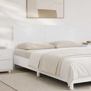 Testiera da Muro HAARLEM Bianco Legno ingegnerizzato 896965
