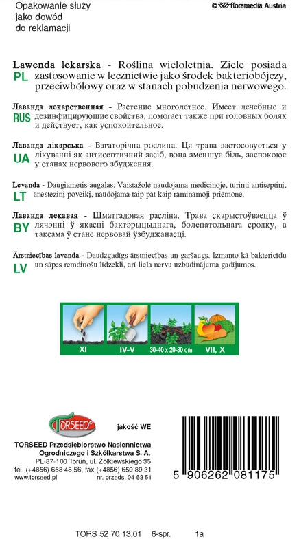 Lavanda Lavandula officinalis 0,2g