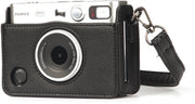 Case adatto per Instax Mini EVO - Copricapo in pelle PU - Copricapo - Nero