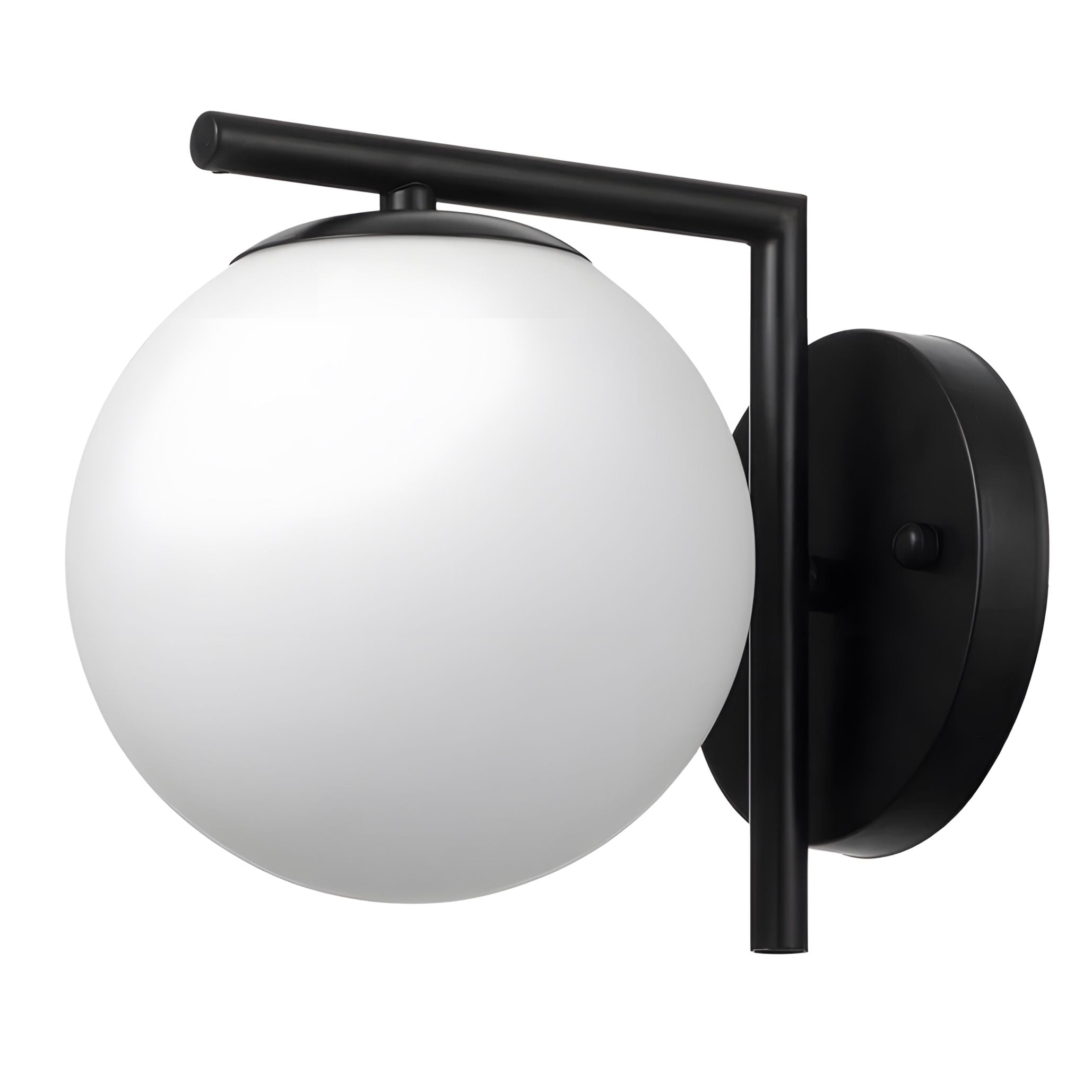 Lampada Da Parete G101-1w Black White