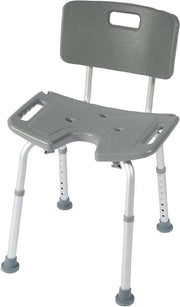 Seggiolino doccia regolabile in altezza - seggiolino doccia per anziani - forma rettangolare