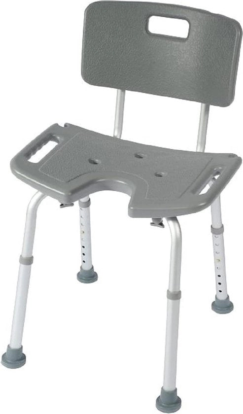 Seggiolino doccia regolabile in altezza - seggiolino doccia per anziani - forma rettangolare