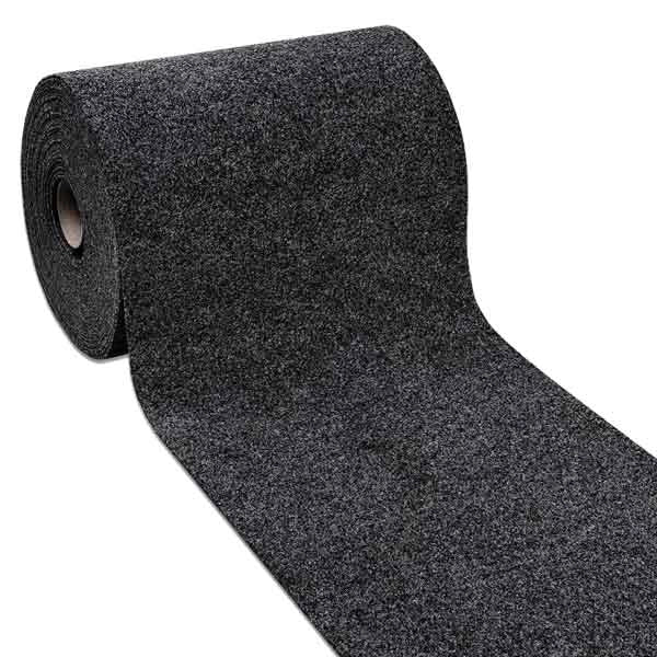 TAPPETO PASSATOIA TESSILE 'PATCH' h 52 cm - Colore grigio - 20 metrilineari