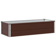 Letto rialzato da giardino Marrone 100 x 40 x 24 cm 8006311