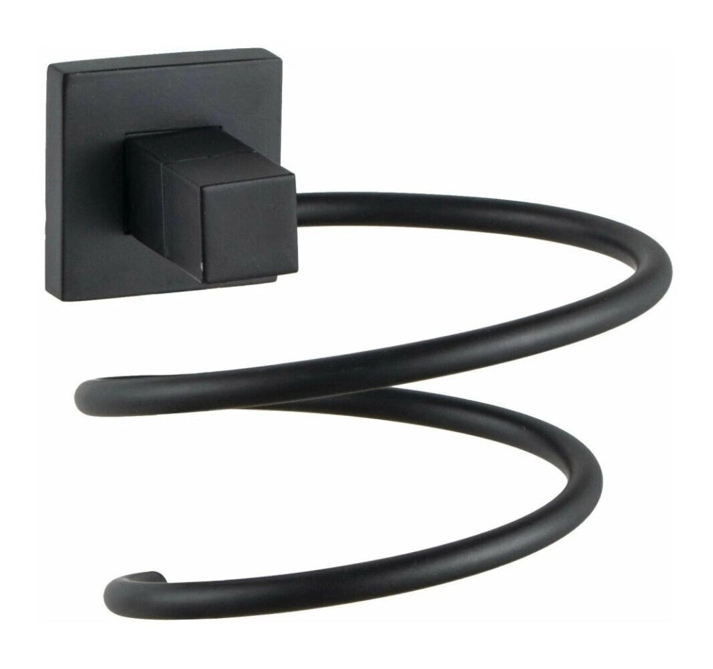 Porta phon da bagno in acciaio fissaggio muro Supporto parete asciugacelli 7998
