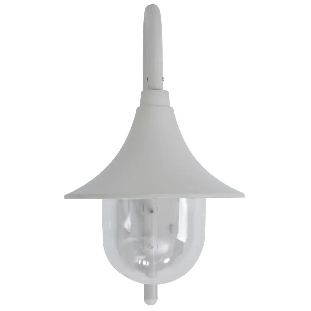 Lampada da Parete da Giardino E27 42 cm in Alluminio Bianco CFW6228269
