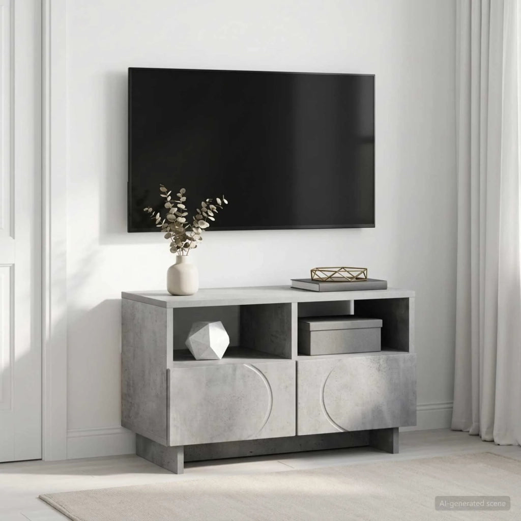 Supporto TV 60 x 34,5 x 40 cm Grigio Cemento 8011462
