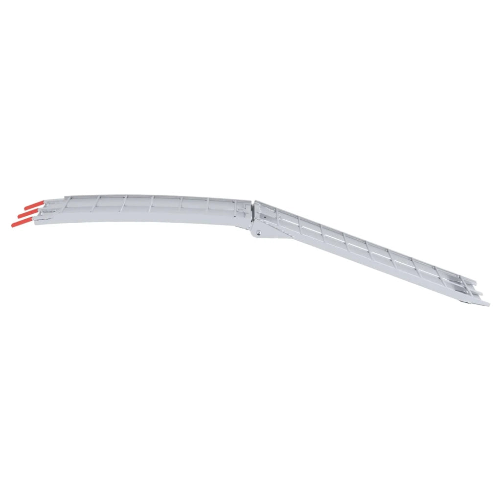 Rampa per Moto Argento 180 x 28 x 5 cm Alluminio 42021088
