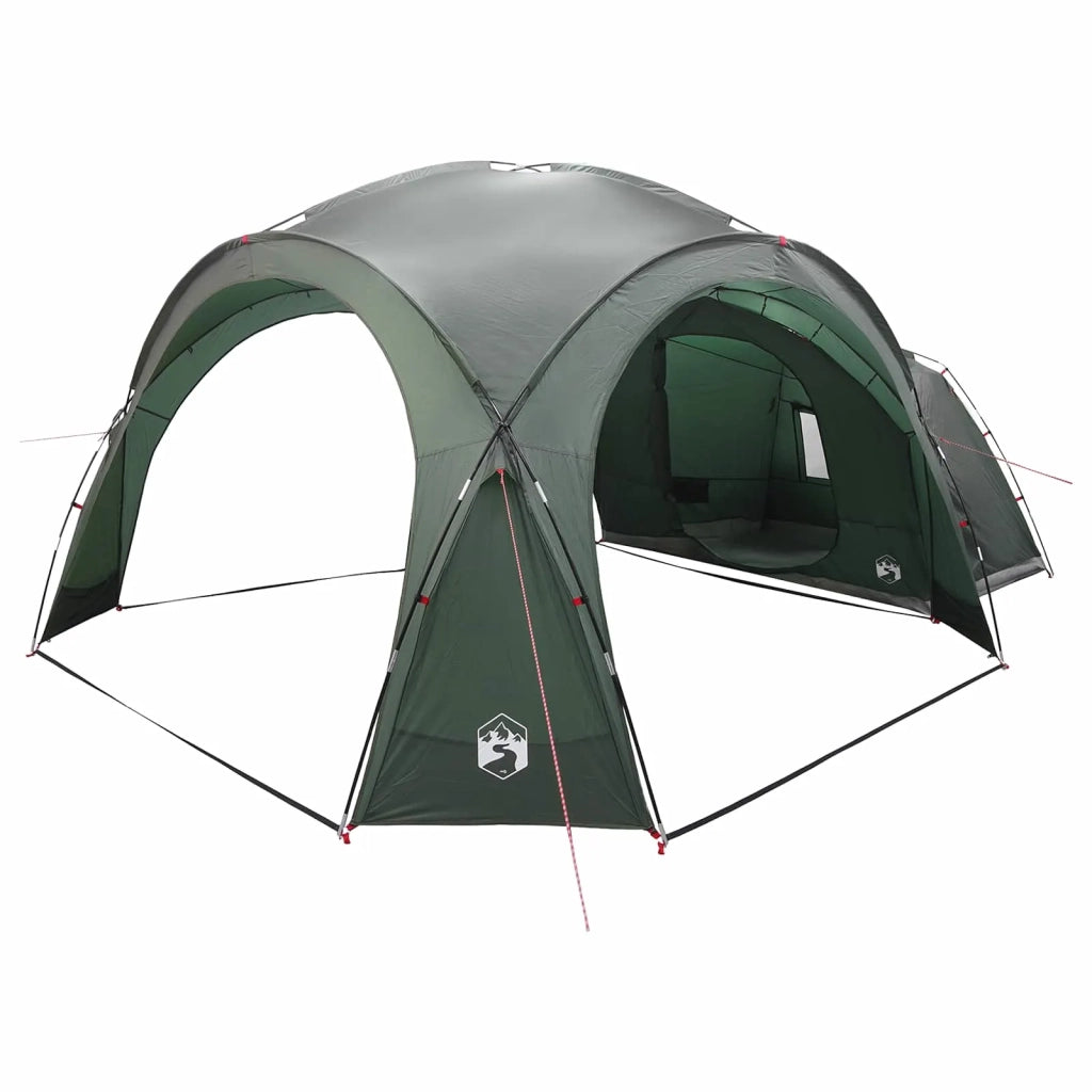 Tenda Laterale con tetto Verde militare 410 x 410 x 250 cm 42028684