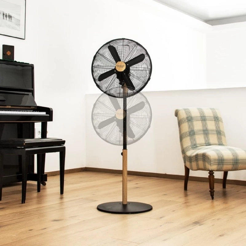 CECOTEC 08233 - Ventilatore a piantana EnergySilence 600 Woodstyle