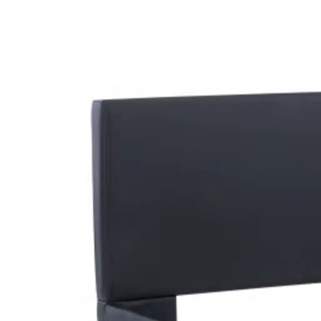Giroletto con LED Nero in Similpelle 100x200 cm 285481