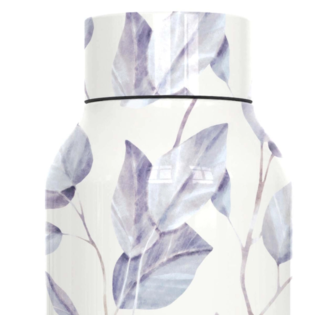 Bottiglia Termica 510 ml con Decorazione Floreale Bouquet Ermetica Grigio Quokka