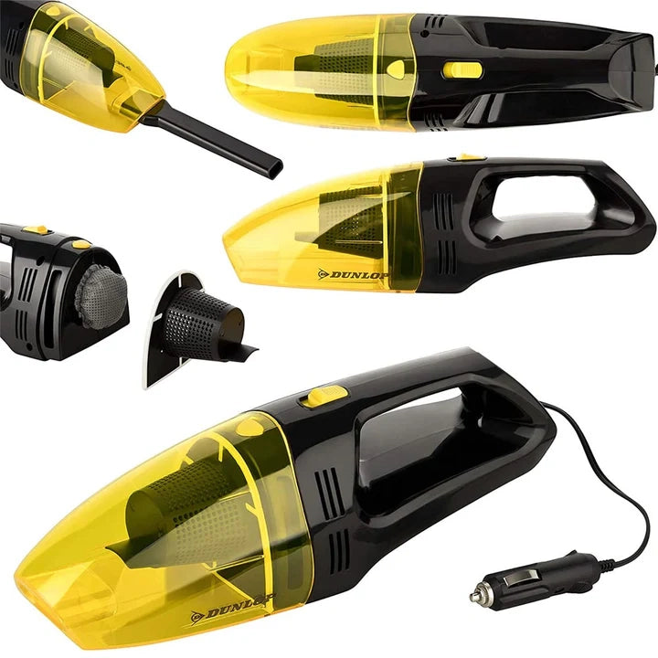 Aspirapolvere Auto Portatile 12Volt 60W senza Sacchetto Solidi e Liquidi