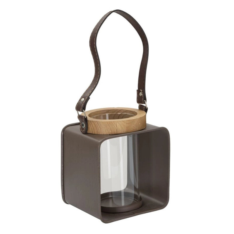 Lanterna Glassortiti cm 16x13x18,5