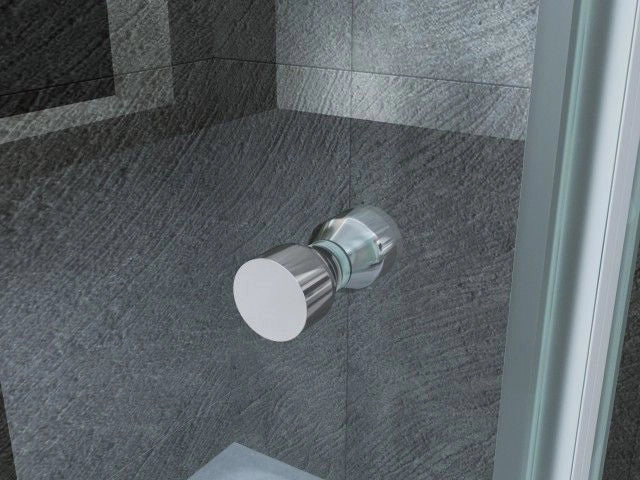 Porta Doccia apertura unico battente in Cristallo 8 MM - Misura: 70 xh 195 (AdattabilitÃ  68-70 cm) 