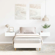 vidaXL Giroletto senza Materasso Bianco 90x190 cm in Legno Multistrato