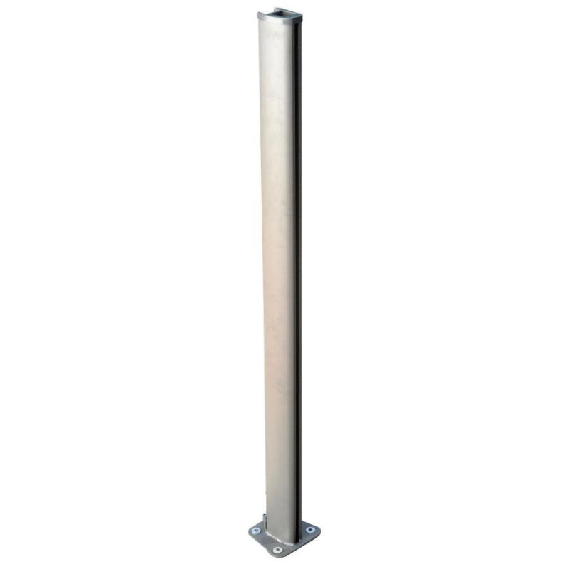 Tenda laterale alluminio tessuto grigio cm 300x160