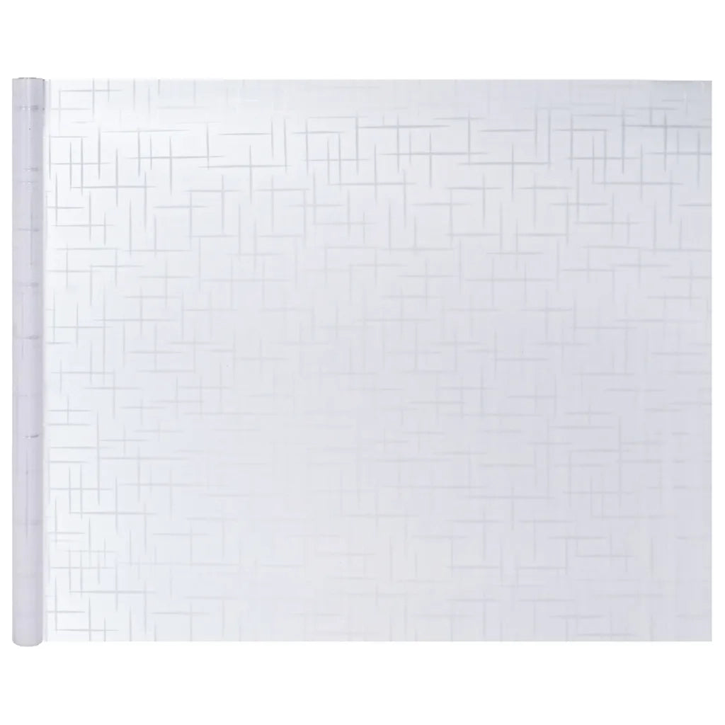 Pellicole per Finestre Smerigliate 4pz Motivo Stella in PVC 3208970