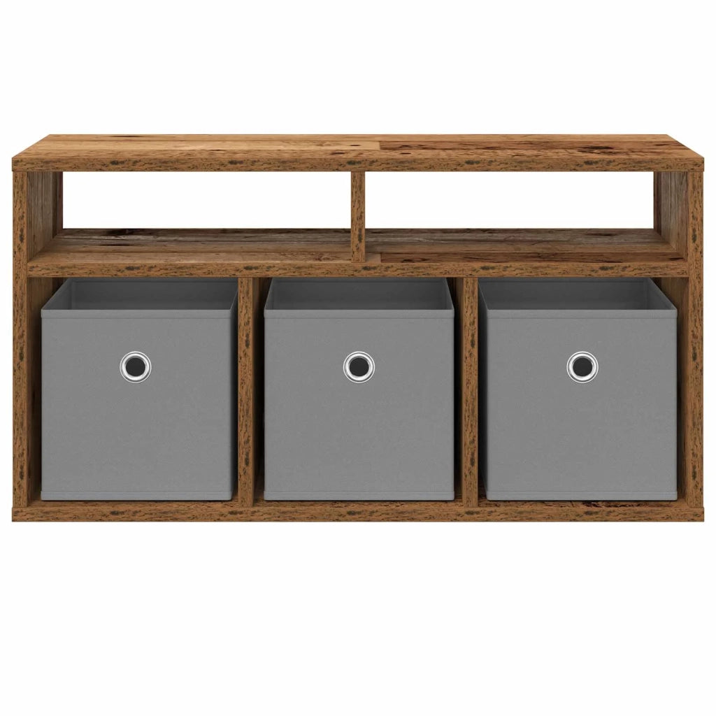 Lowboard con cassetto Legno vecchio 72 x 22,5 x 38 cm