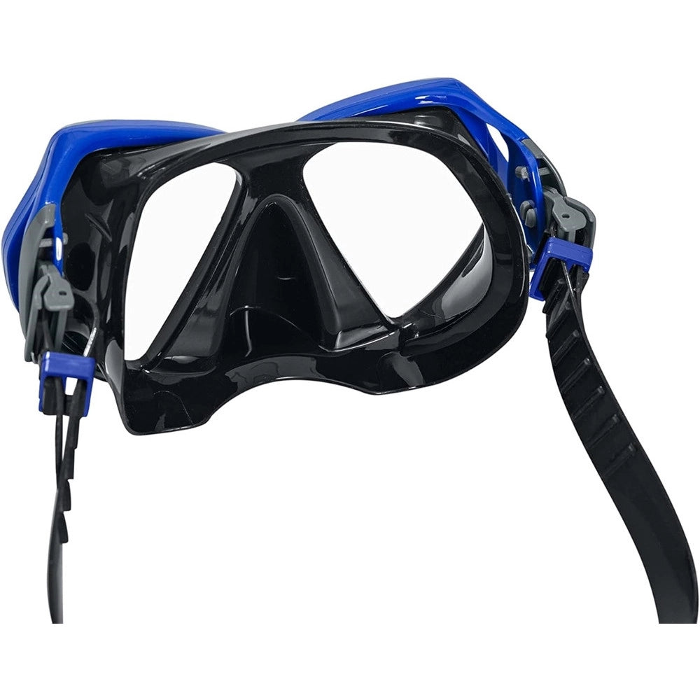 Trade Shop - Maschera Dominator Pro Per Immersioni Sottomarine Nuoto Da 14+ Anni 3 Colori 22075 -