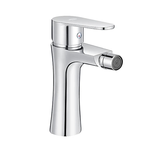 Miscelatore monocomando bidet DH Nichel Nero Spazzolato