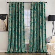 Set di tende in velluto verde smeraldo, con set di 2 tende in velluto verde smeraldo, con cordoncino e sacchetto per la trave, tenda spessa, tende in velluto opaco per la camera da letto, ogni 245 x 140 cm (H x L)