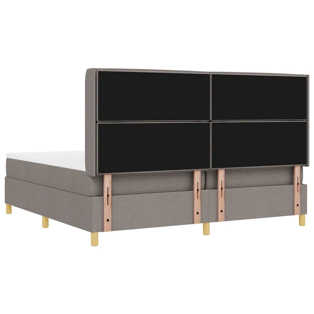 Letto a molle con materasso Talpa 200 x 200 cm Tessuto 3341795