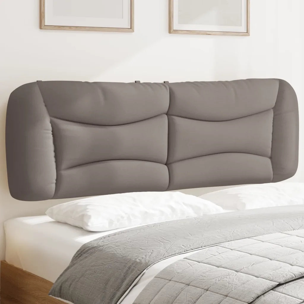 Cuscino Testiera Hvar Tortora 160 cm in Tessuto CFW5281584