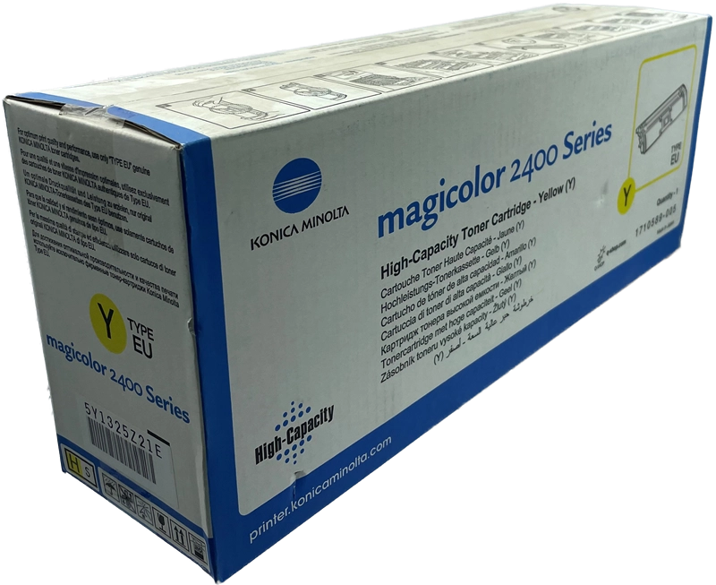 ORIGINAL Konica Minolta toner giallo 17105895 A00W132 ~4500 Seiten