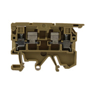 Morsetto componibile portafusibile beige 2,5mmq 1 piano 2cond Weidmuller