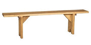 Biscottini PANCA IN LEGNO MASSELLO DI TIGLIO FINITURA NATURALE MADE IN ITALY realizzata