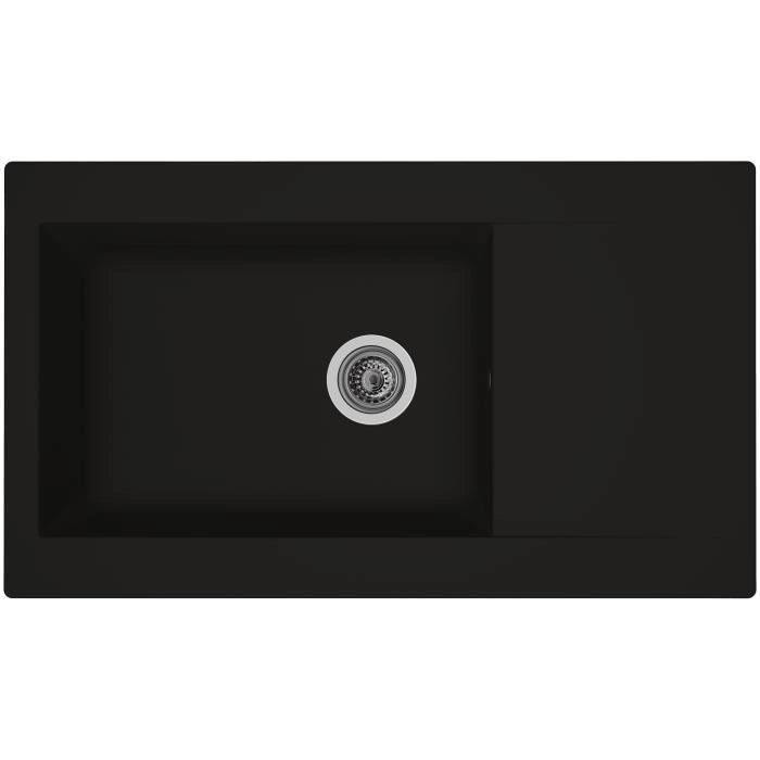 Sink Einna 1 grande vassoio nero