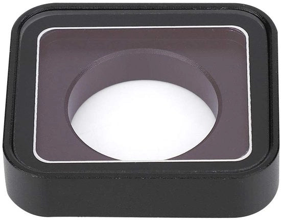 Lente di Protezione Originale di Sostituzione - Lente Protettiva - Vetro Nero - Impermeabile - Resiste ai Solletti - Per Fotocamere/Camcorder - Filtro Lente