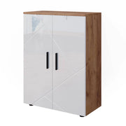 Vicco Mobiletto bagno Rovere Goldkraft/bianco lucido 60 x 81 cm
