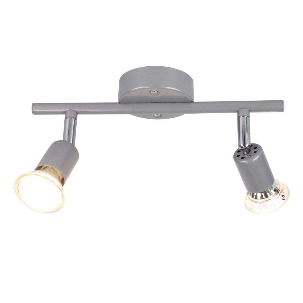 ZMH Faretto da soffitto GU10 a 2 fiamme Lampada da soffitto moderna per corridoio Lampadina inclusa