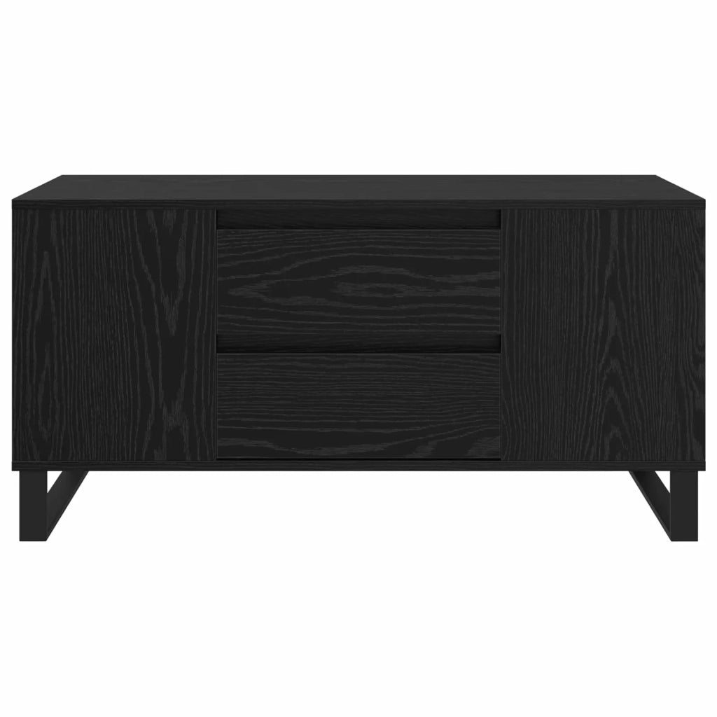 Tavolino da salotto Rovere Nero 102 x 44,5 x 50 cm
