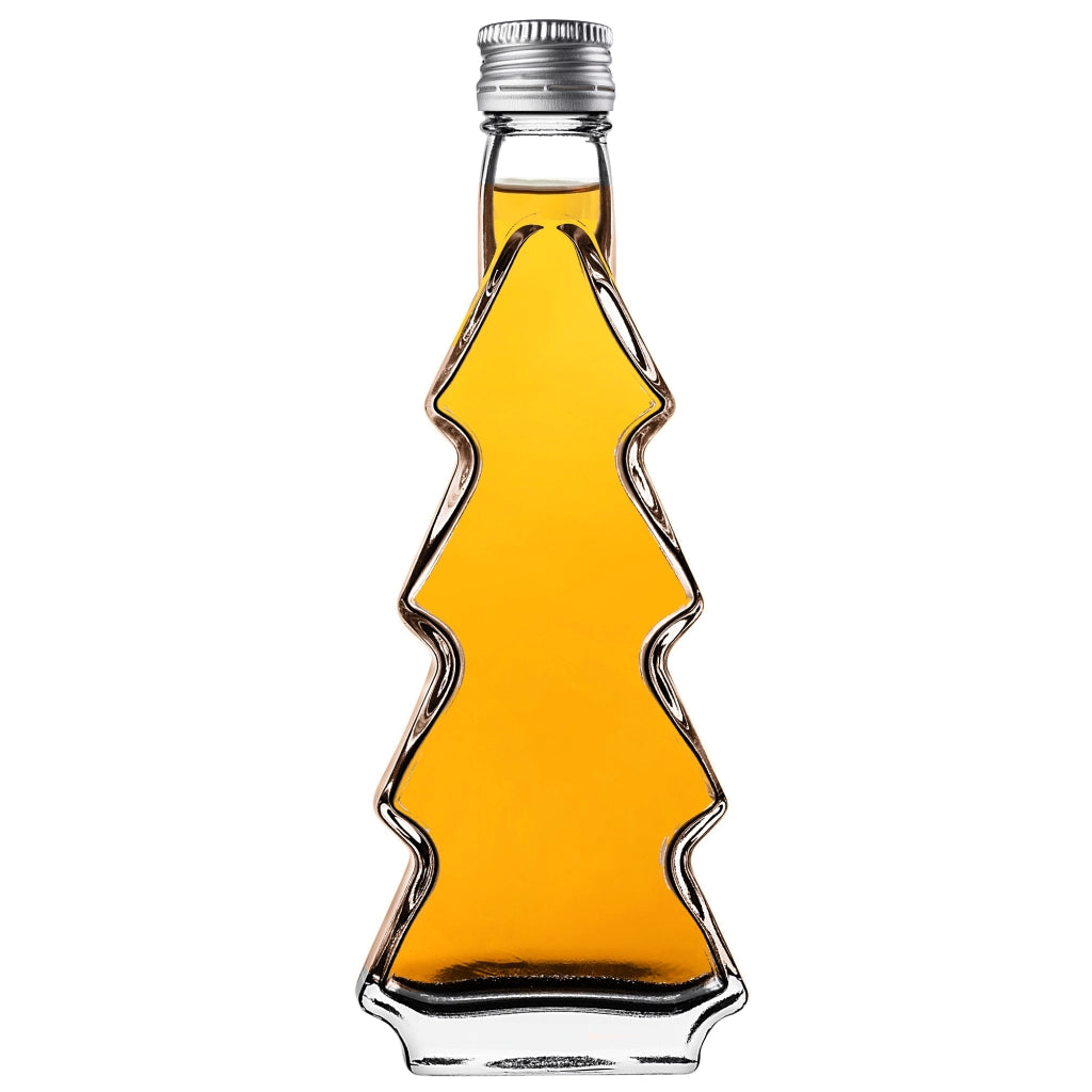 KADAX Butelka choinka 200ml 1szt z zakętką srebrną