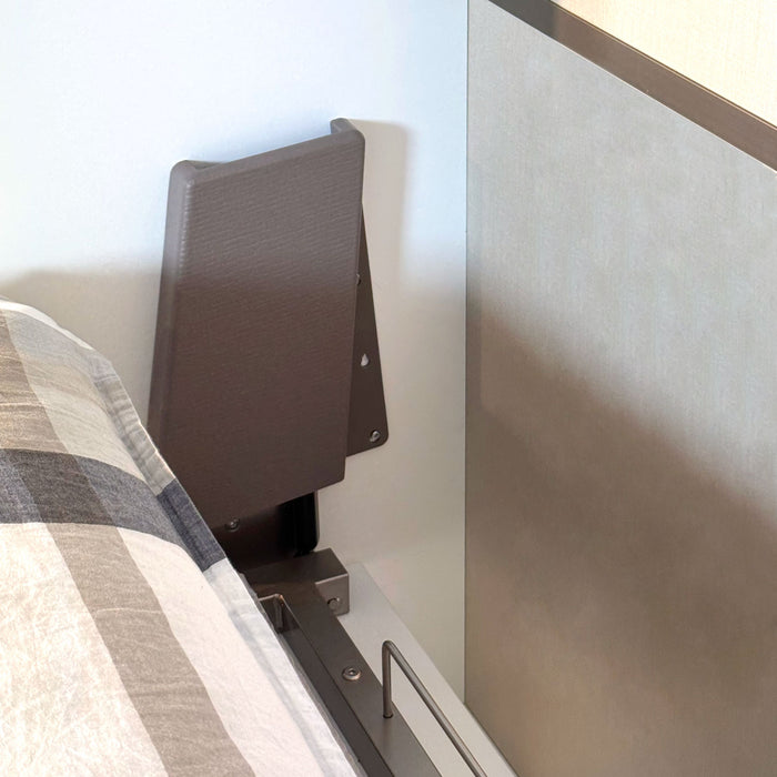 Letto Matrimoniale Francese A Scomparsa 140 Versia Con Armadio 1 Anta Sx Bianco