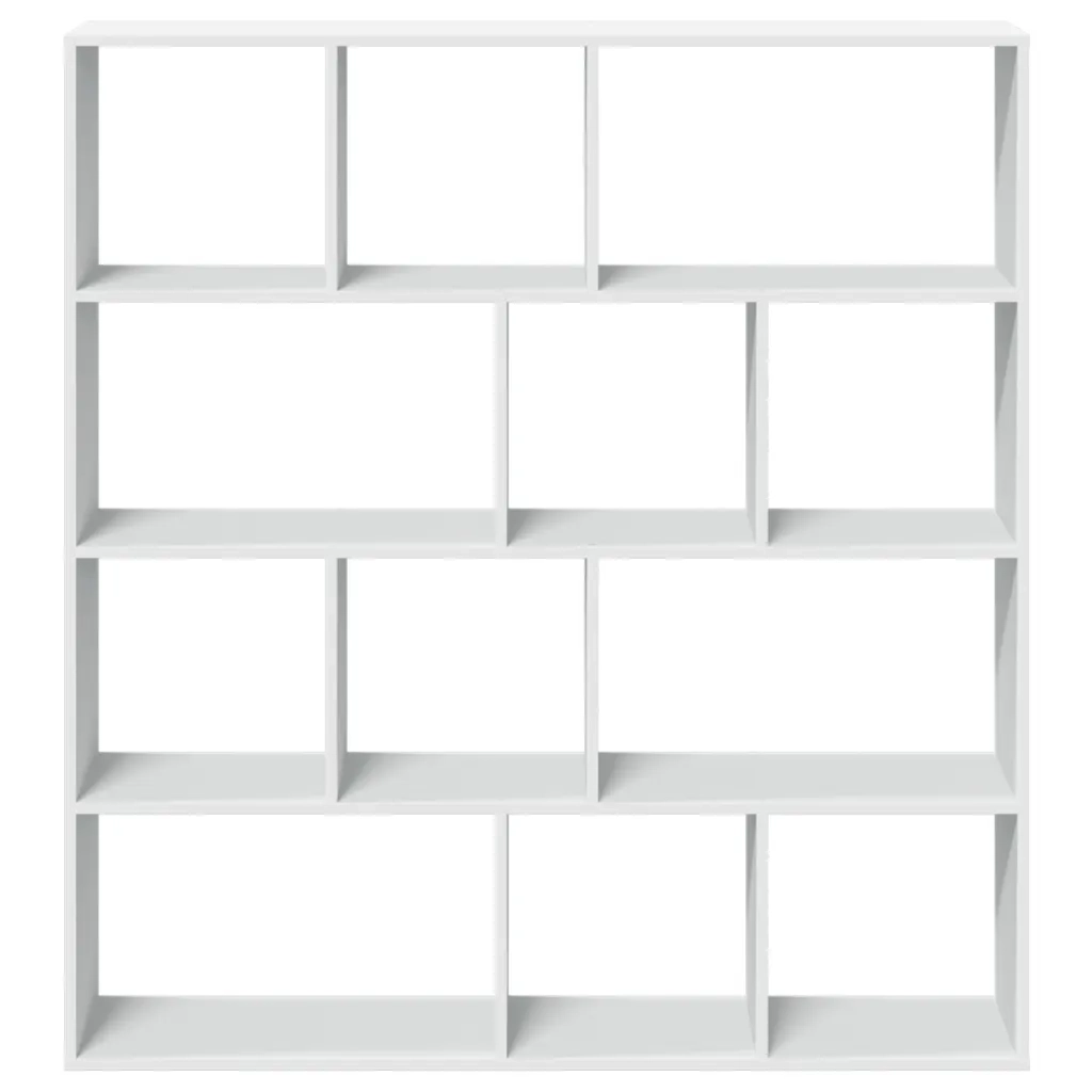 Libreria Bianca 132x29x141,5 cm in Legno Multistrato 3310307