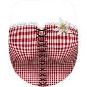 Sanitop-wingenroth, sedile copri-wc, motivo: dirndl con fast fix