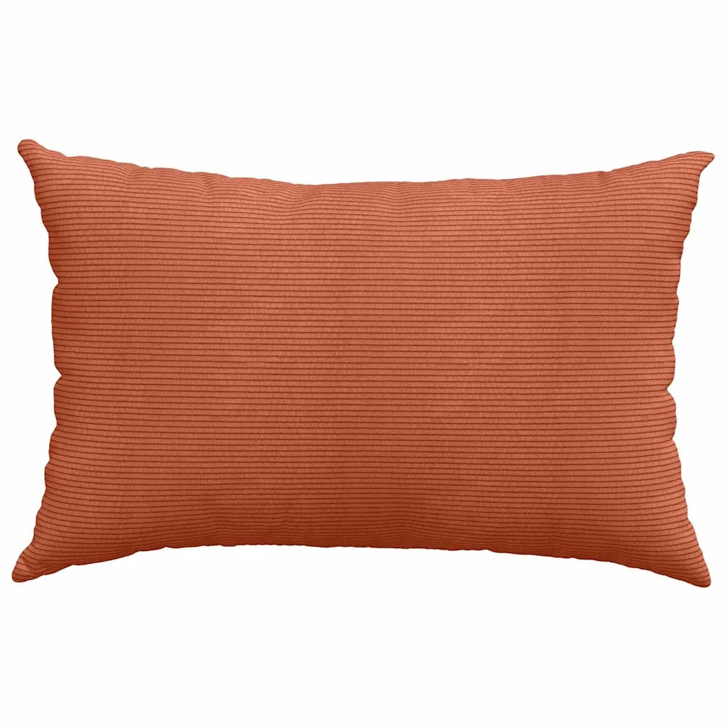 Cuscini da Divano 2 pcs Rosso Arancio 60 x 40 cm