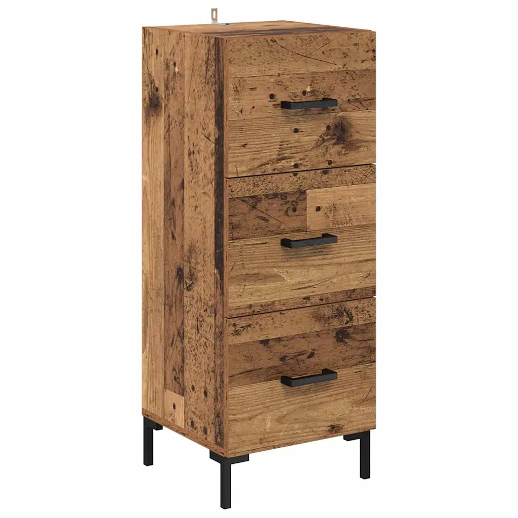 Credenza Legno vecchio 34,5 x 34 x 180 cm Legno multistrato