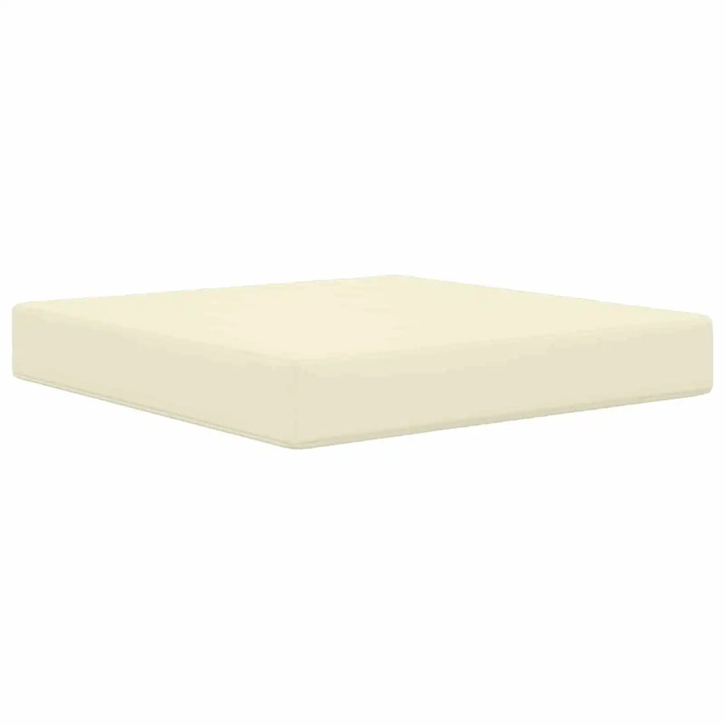 Cuscino per divano da esterno 2 pcs Crema Poliestere